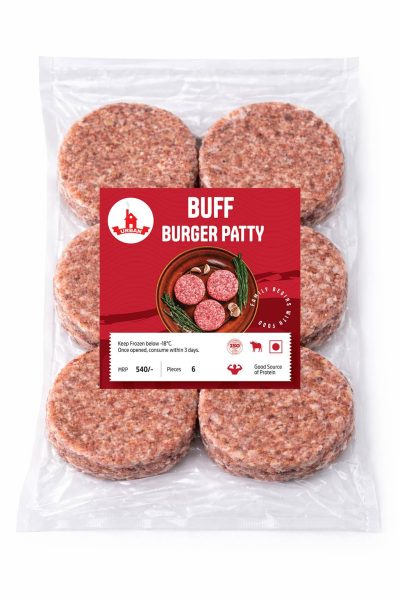 Buff Burger Patty (6 pcs)