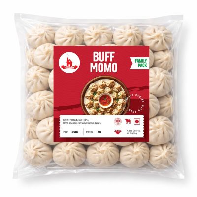 Buff Momo 50pcs (Family Pack)
